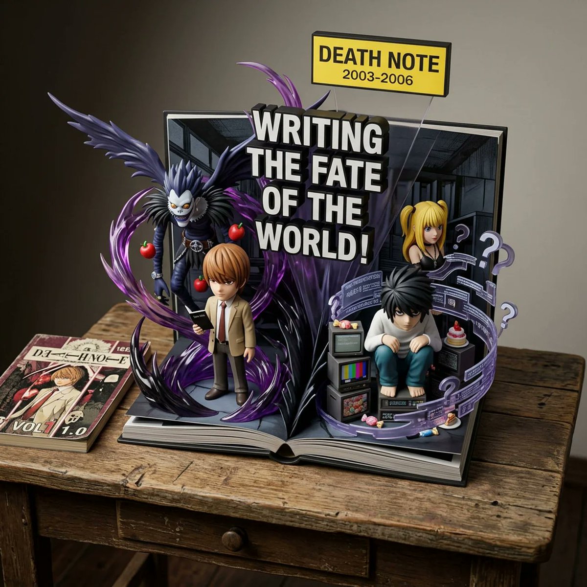 Weighted Prompt for 3D Pop-Up Comic Diorama AI image template preview