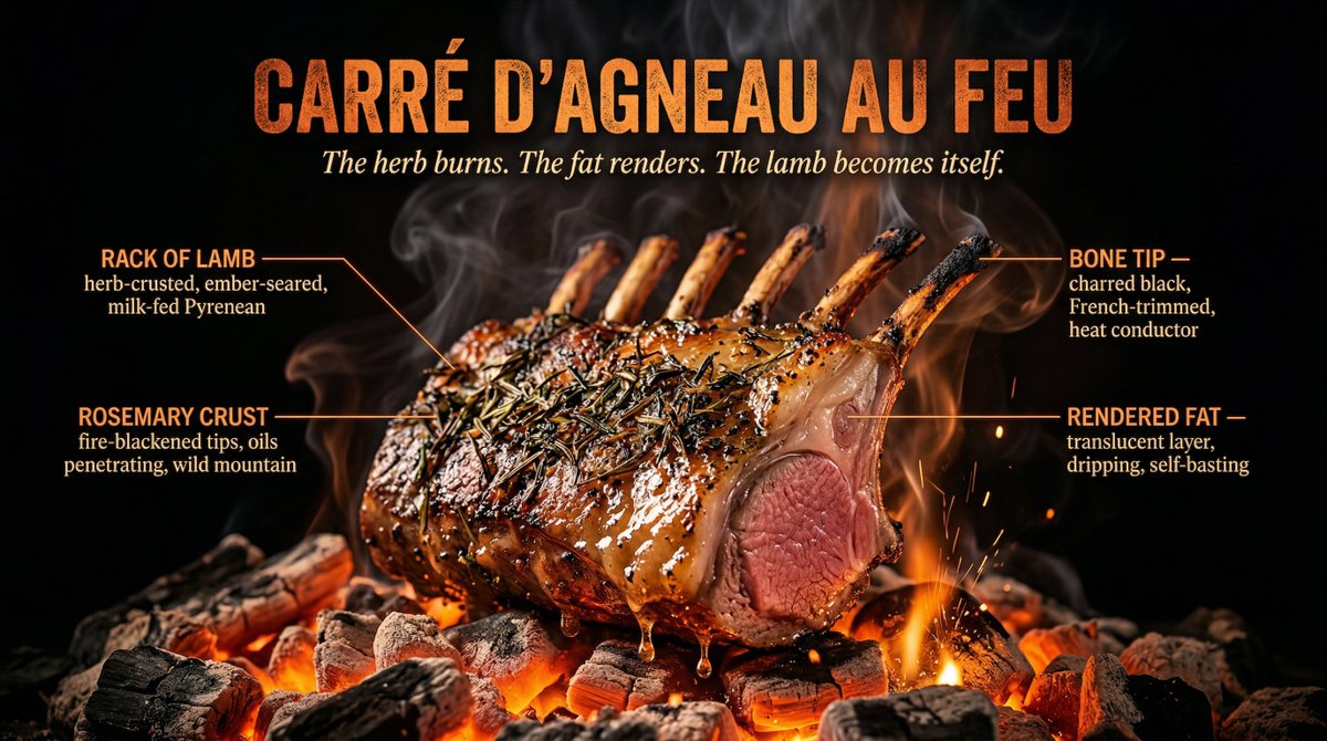 Fire Cooking Photography with Ember and Smoke AI image template preview