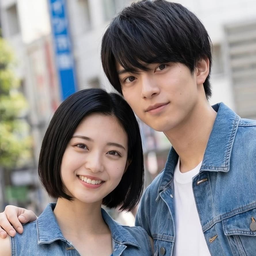 AI実写化画像 蓮・蘭