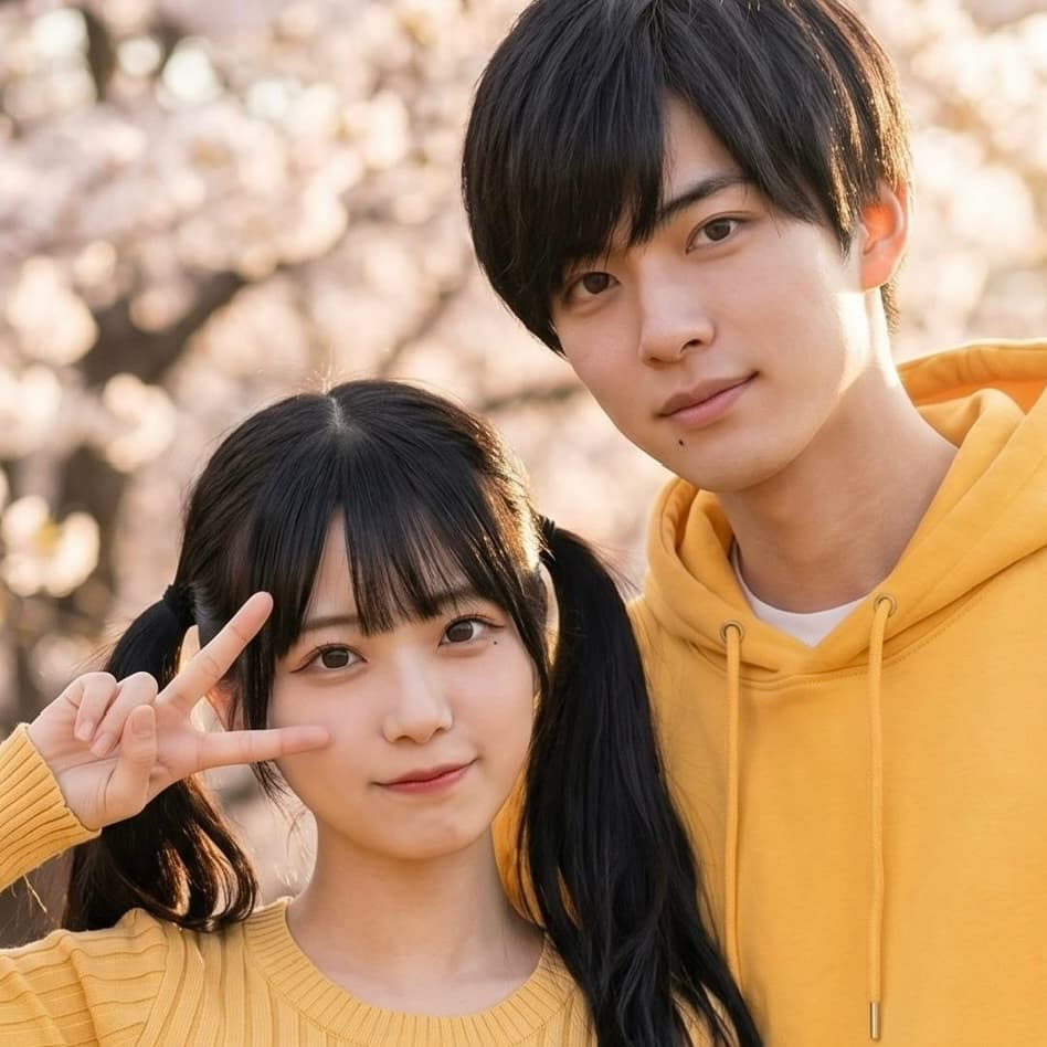 AI実写化画像 楓・桜