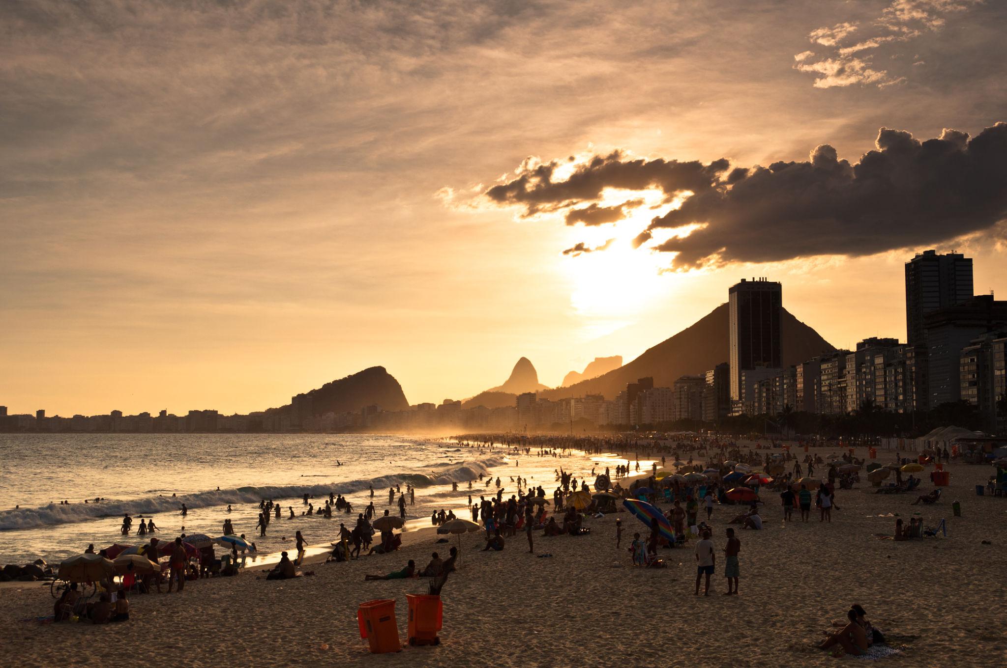 Studio moderno em Copacabana