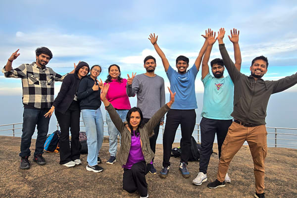 Shivagange Sunrise Trek for Corporates — view 1
