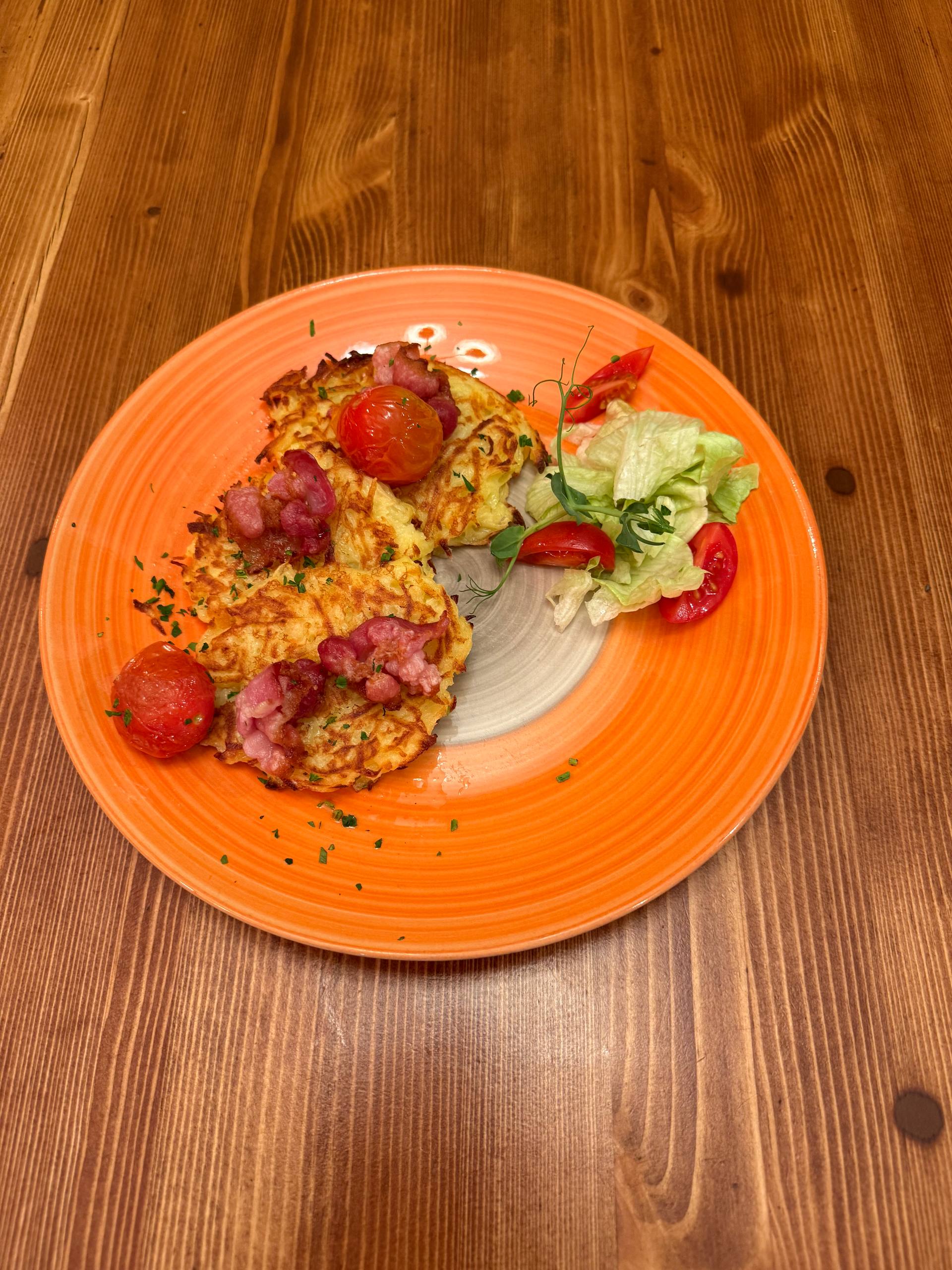 Фирменные драники с беконом