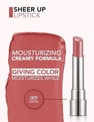 Vue 3 de Flormar Sheer Up Lipstick