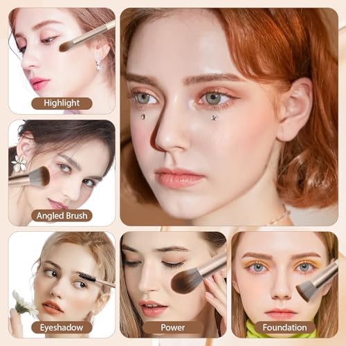 Vue 5 de Heymkgo Lot De Pinceaux