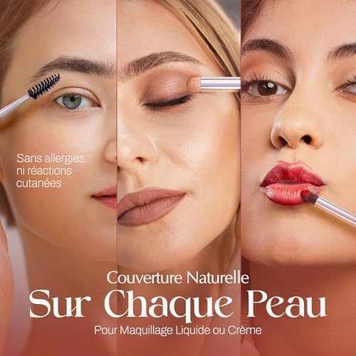 Vue 6 de Portentum Pinceaux Maquillages Professionnel