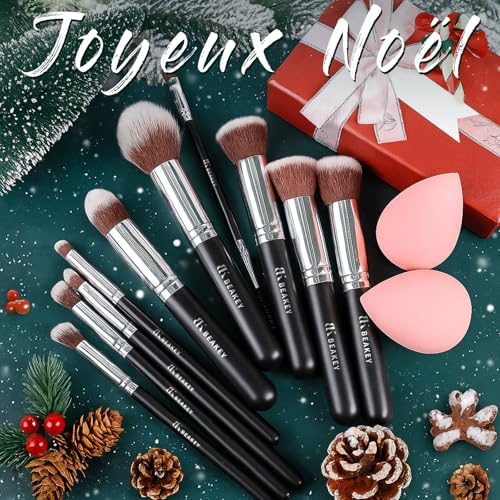 Vue 2 de Beakey Pinceaux Maquillages Professionnel
