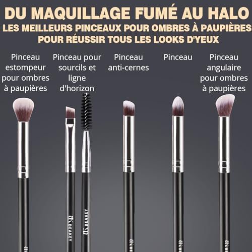 Vue 4 de Beakey Pinceaux Maquillages Professionnel