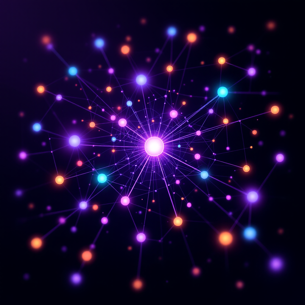 Identity graph visualization connecting customer identifiers