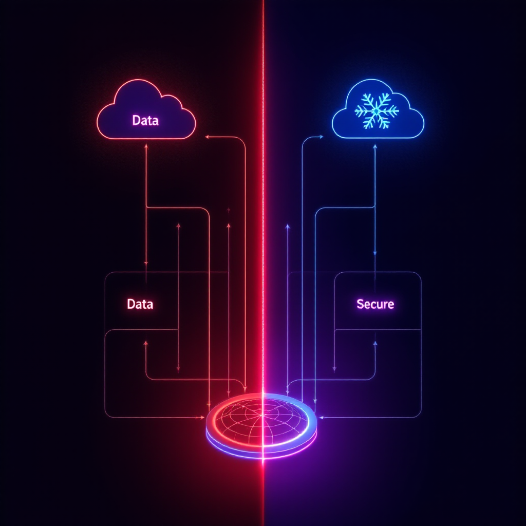 Traditional vs Snowflake-native identity resolution architecture