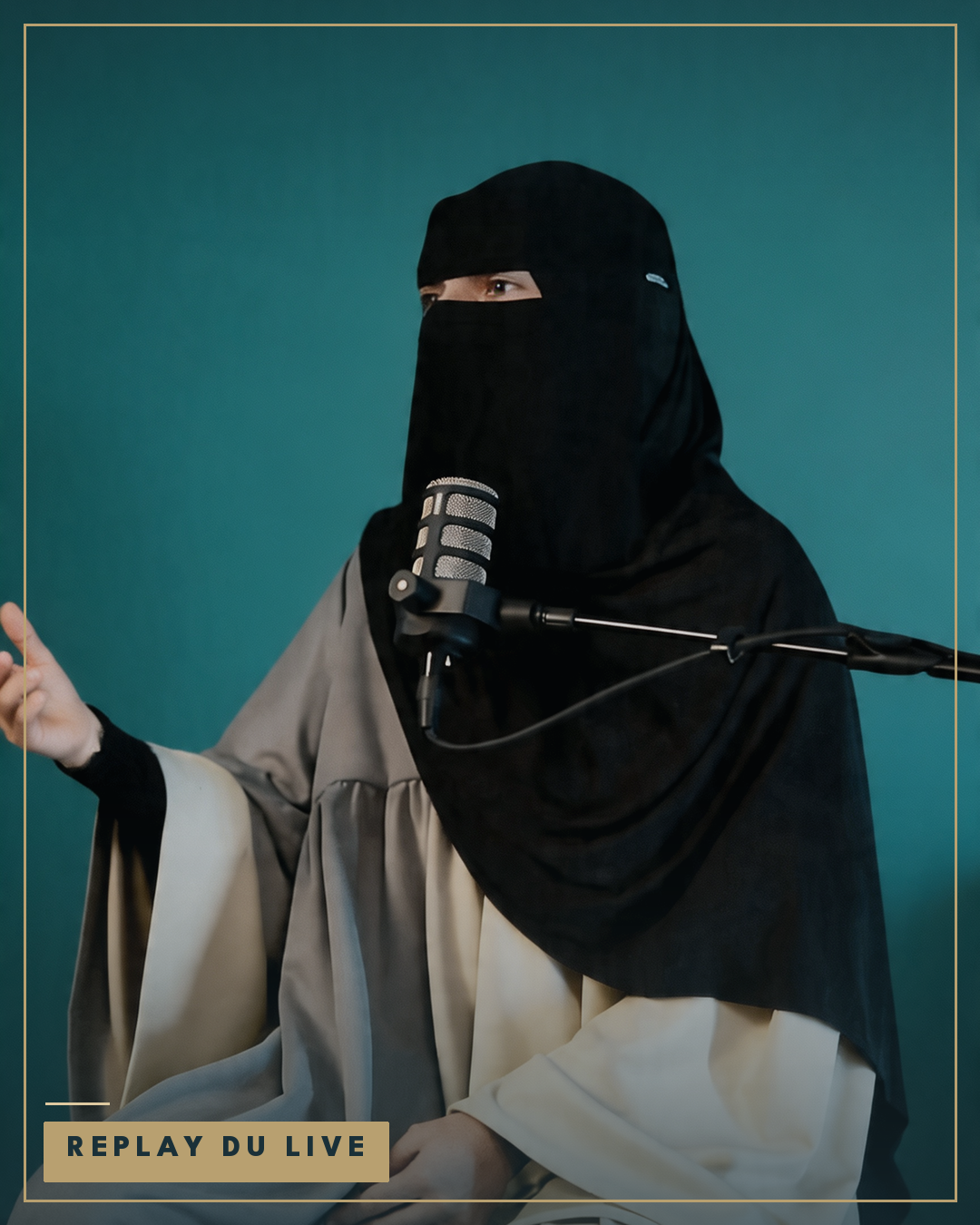 Zoé Deboodt, fondatrice de FaisTonBuiz, pendant le live e-commerce