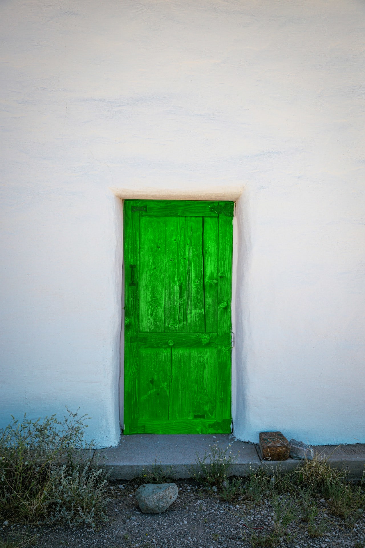 green door