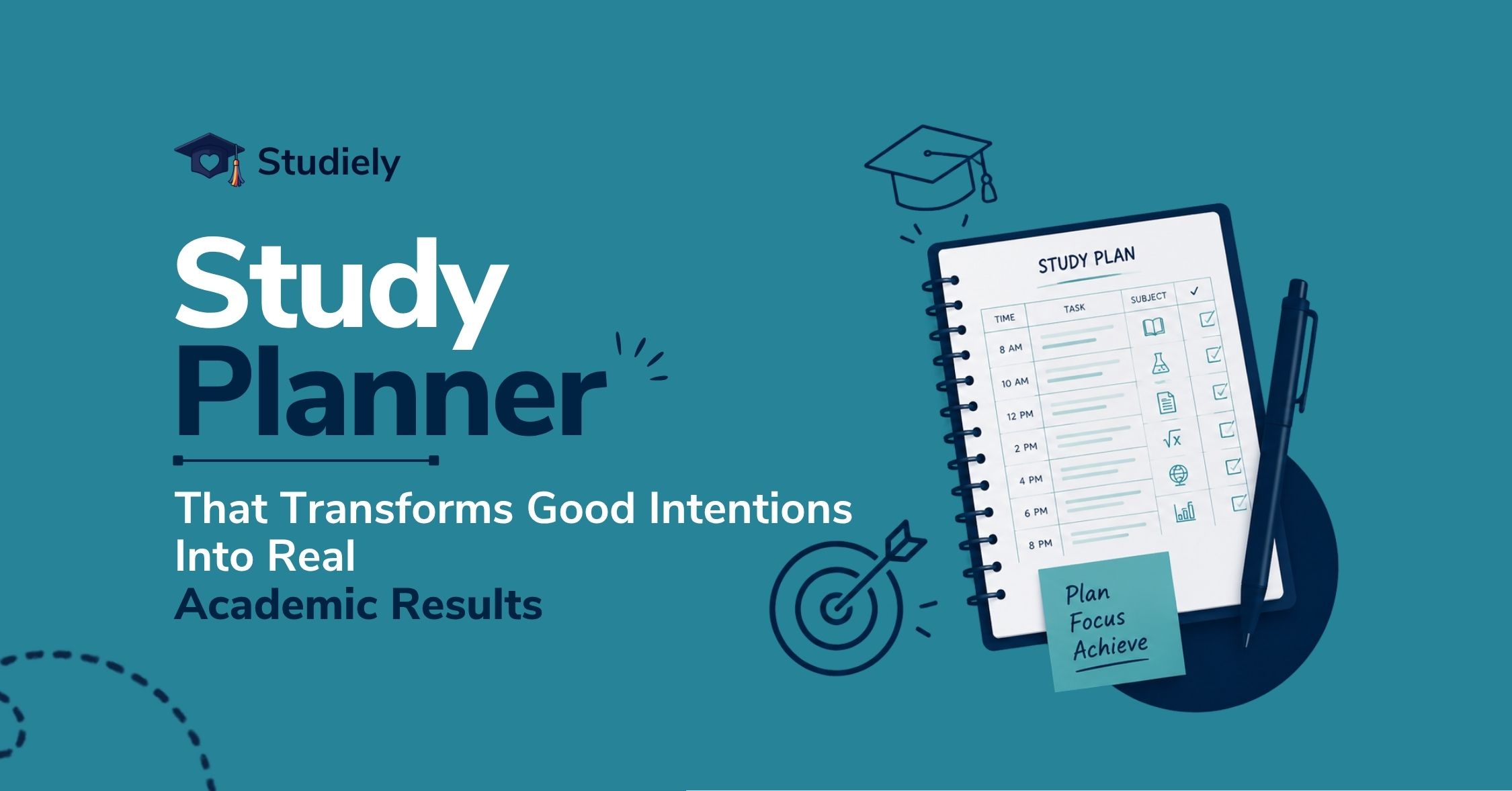 The Study Planner That Transforms Good Intentions Into Real Academic Results