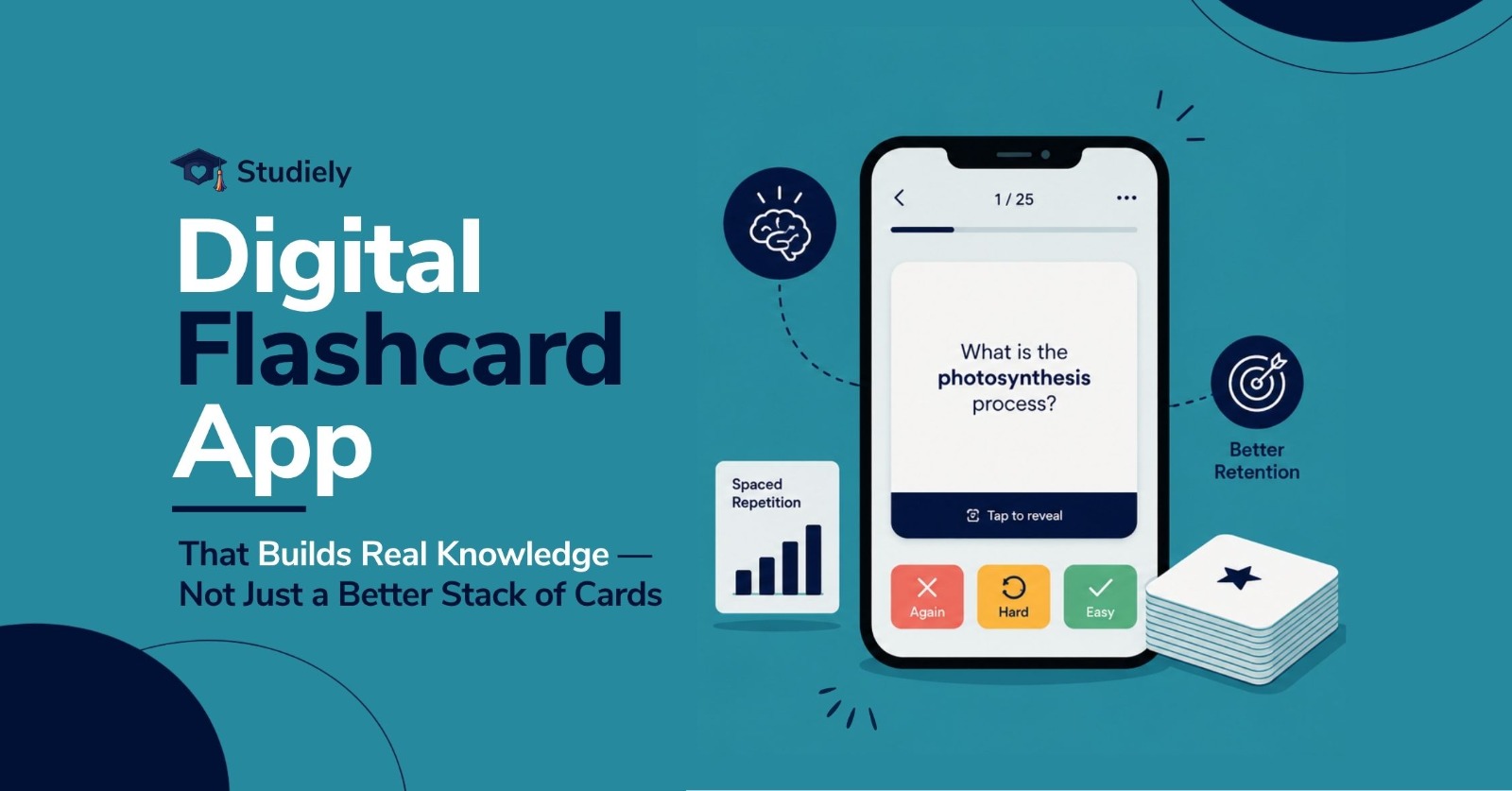 The Digital Flashcard App That Builds Real Knowledge — Not Just a Better Stack of Cards