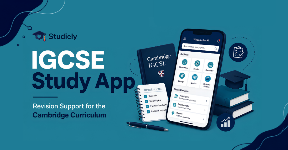 IGCSE Study App: Revision Support for the Cambridge Curriculum