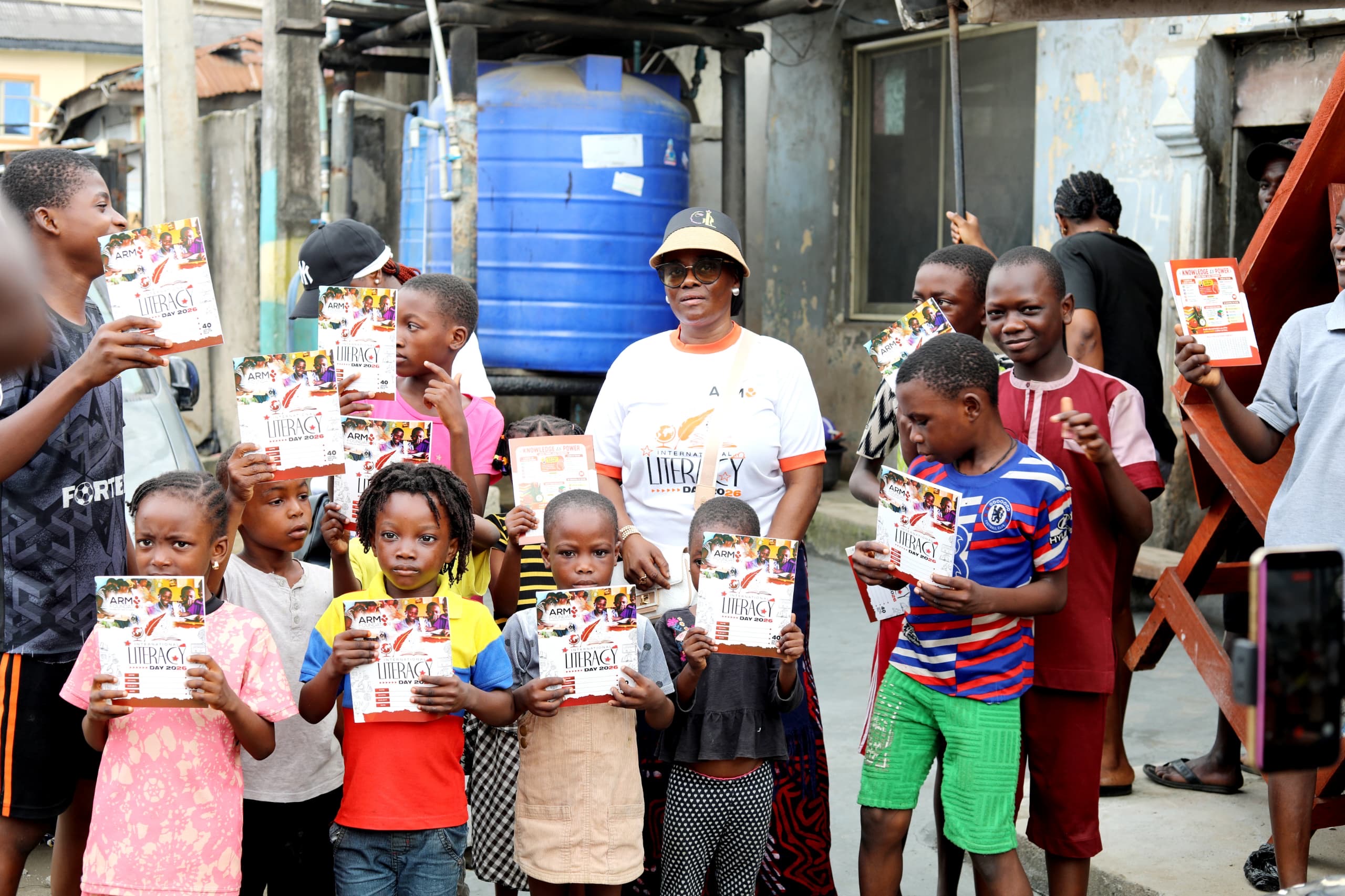 ARM Foundation Marks Literacy Day with Community Walk, Educational Support for Children