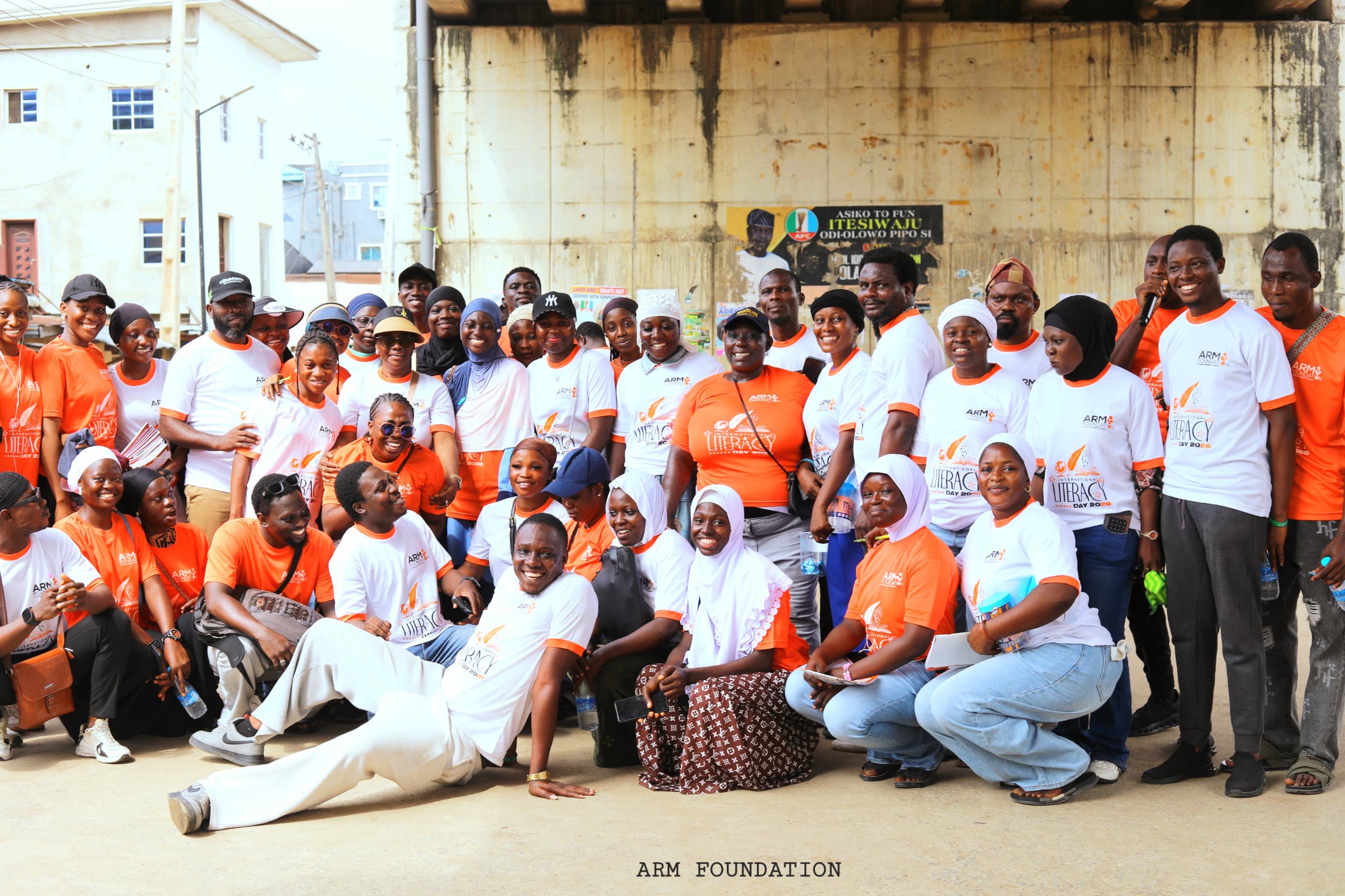 ARM Foundation Marks Literacy Day with Community Walk, Educational Support for Children