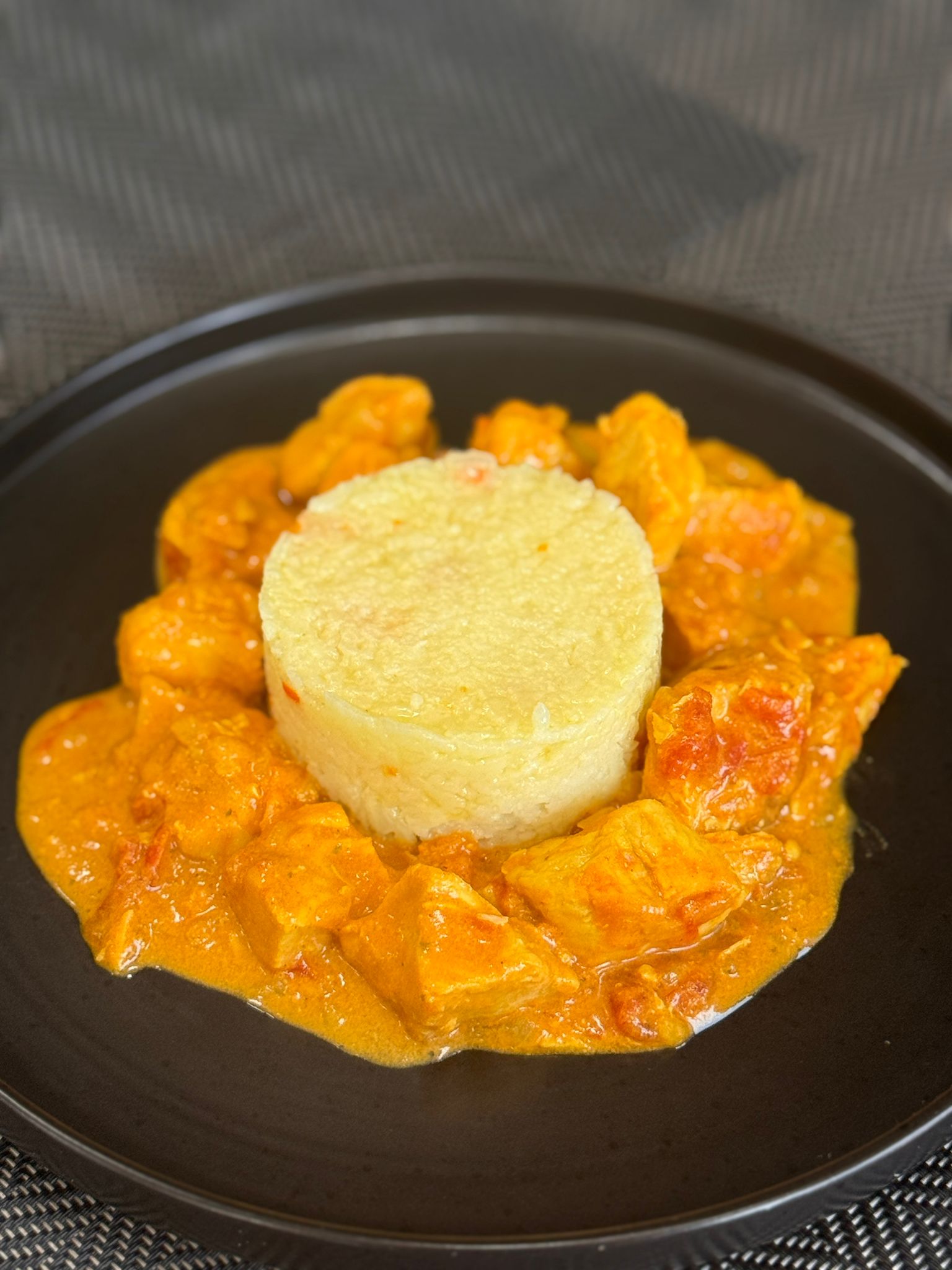 Imagine din meniu cu Pui curry