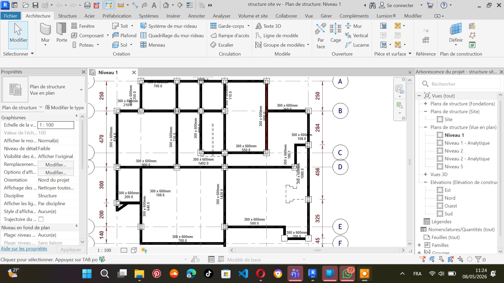 PLAN DE STRUCTURE