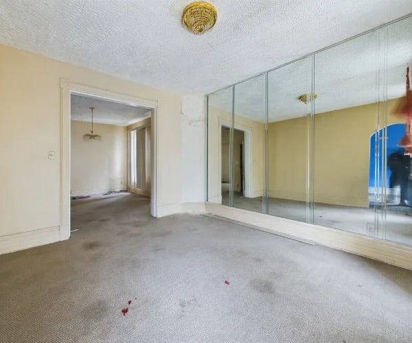 Virtual staging bedroom before render