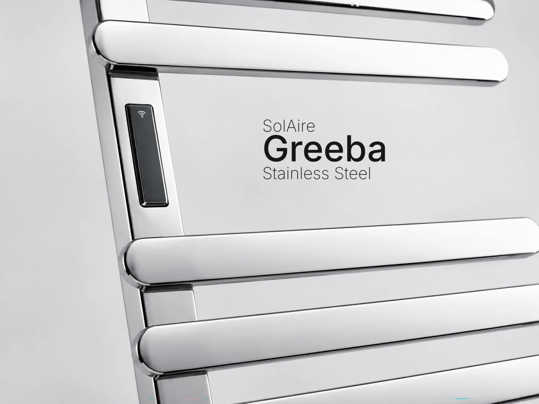 Greeba Polished Smart Electric Towel Rail