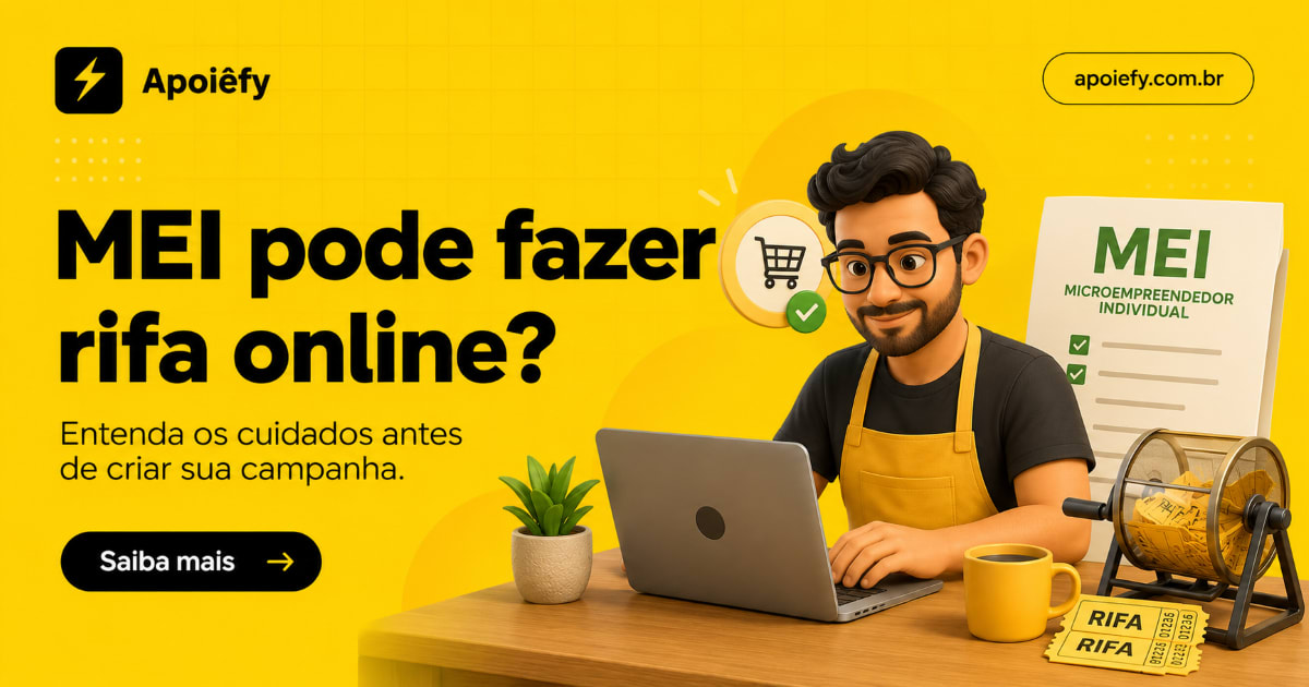 MEI pode fazer rifa online?