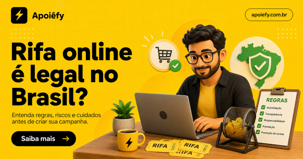 Rifa online é legal no Brasil?