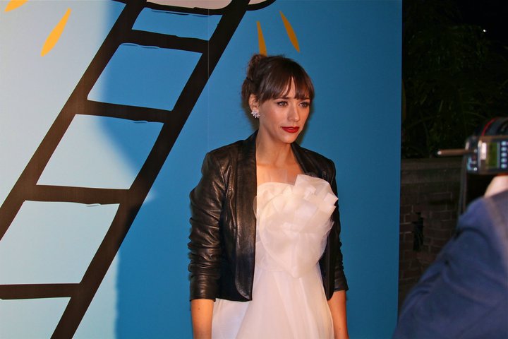 Event portrait at film premiere