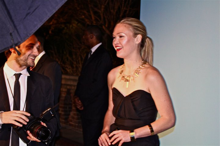 Event portrait — woman at gala