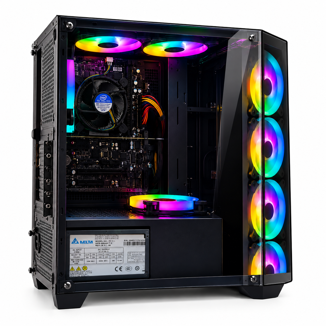 Core i5-10400F Gaming Setup (H410M / 8GB / 256GB SSD / 600W)