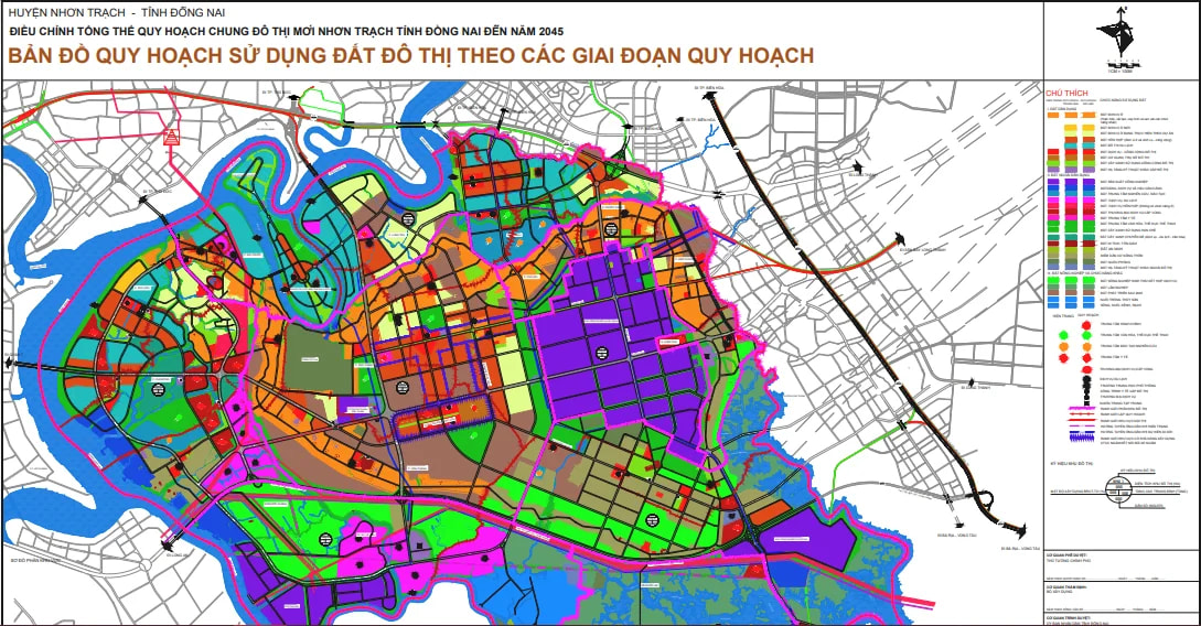 Bản đồ quy hoạch Nhơn Trạch Đồng Nai năm 2026