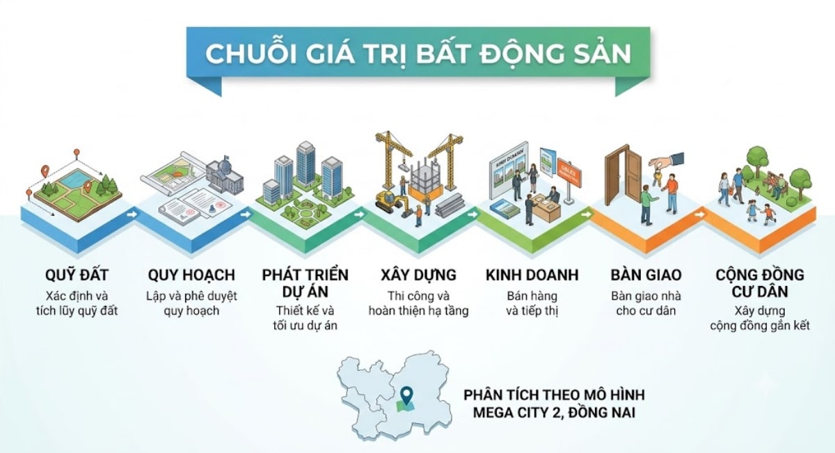 Chuỗi giá trị phát triển bất động sản trong hệ sinh thái Kim Oanh Group