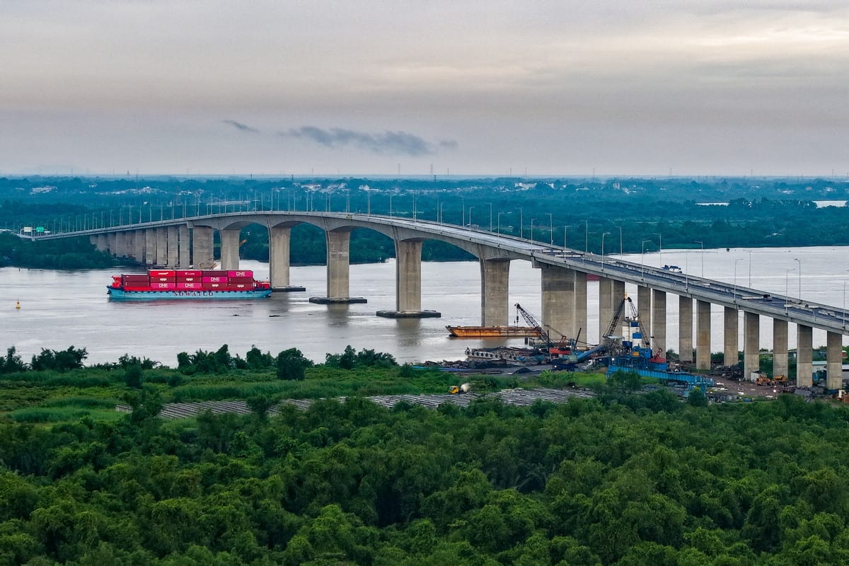Cầu Nhơn Trạch thuộc Vành đai 3 kết nối trực tiếp TP.HCM và khu vực Mega City 2