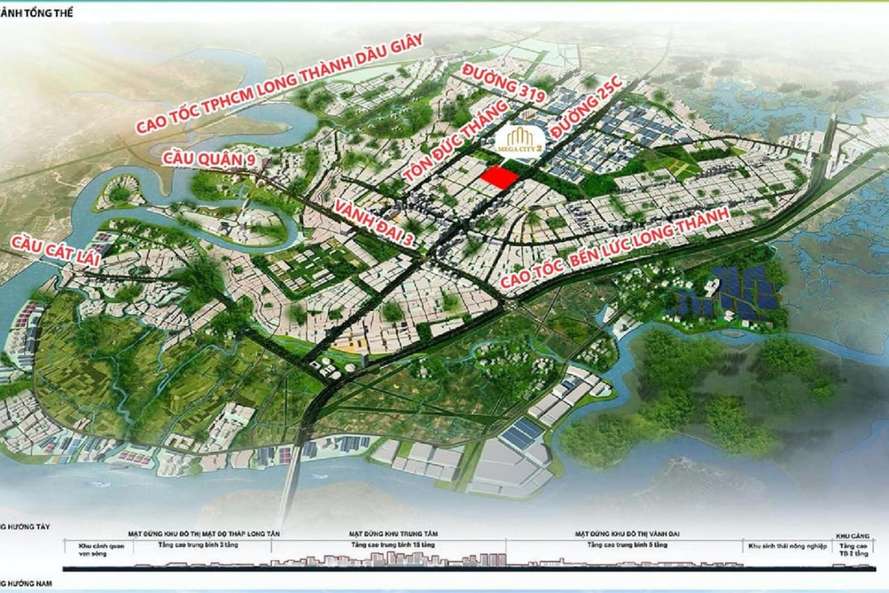 Quy hoạch dự án Mega City 2 Đồng Nai