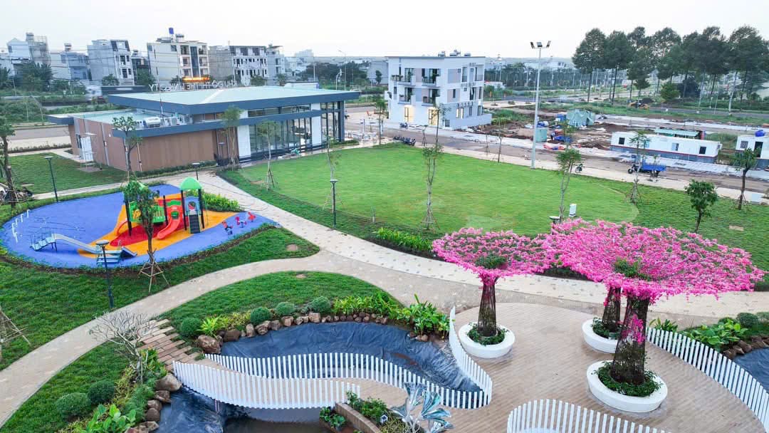 Hình ảnh thực tế đường nội khu The Link City