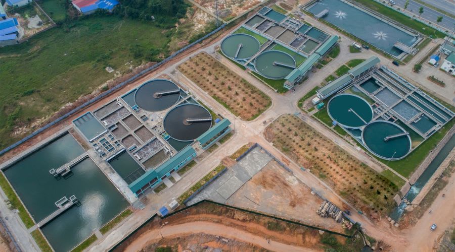 Cảnh quan thực tế The Link City xã Dầu Giây