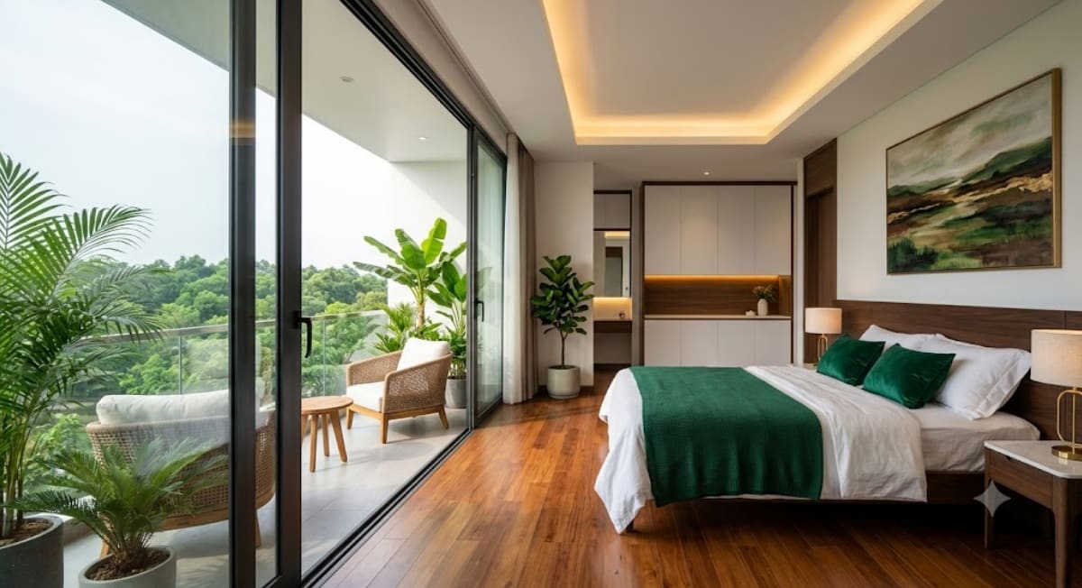 Không gian sống tiện nghi hiện đại tại các tầng trên của shophouse The Link City Dầu Giây
