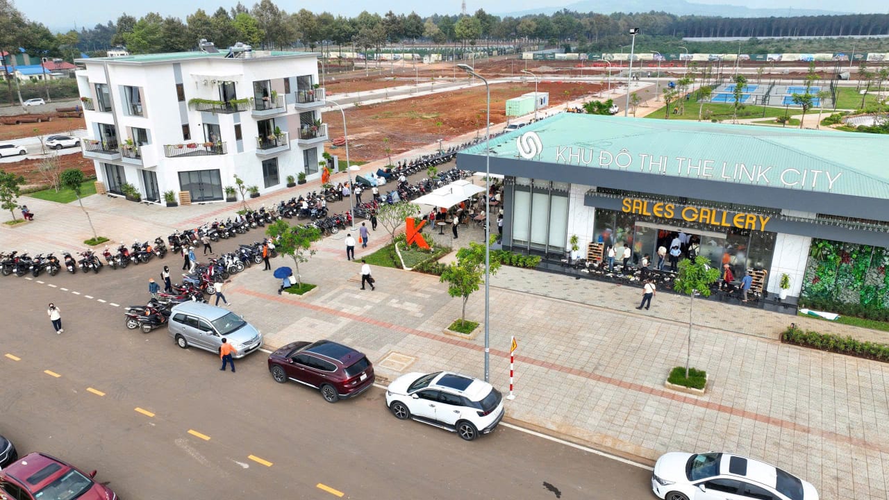 Cổng dự án The Link City Dầu Giây Kim Oanh Group Thống Nhất Đồng Nai