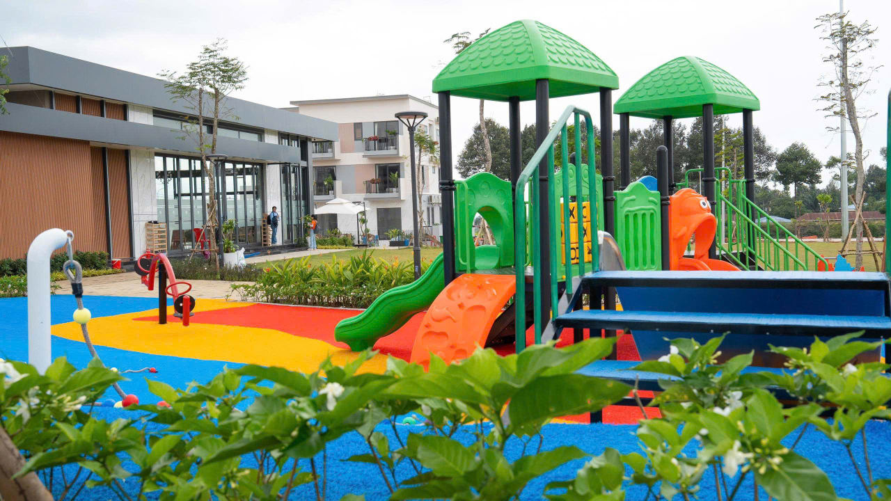 Công viên cảnh quan cây xanh nội khu The Link City Dầu Giây Thống Nhất