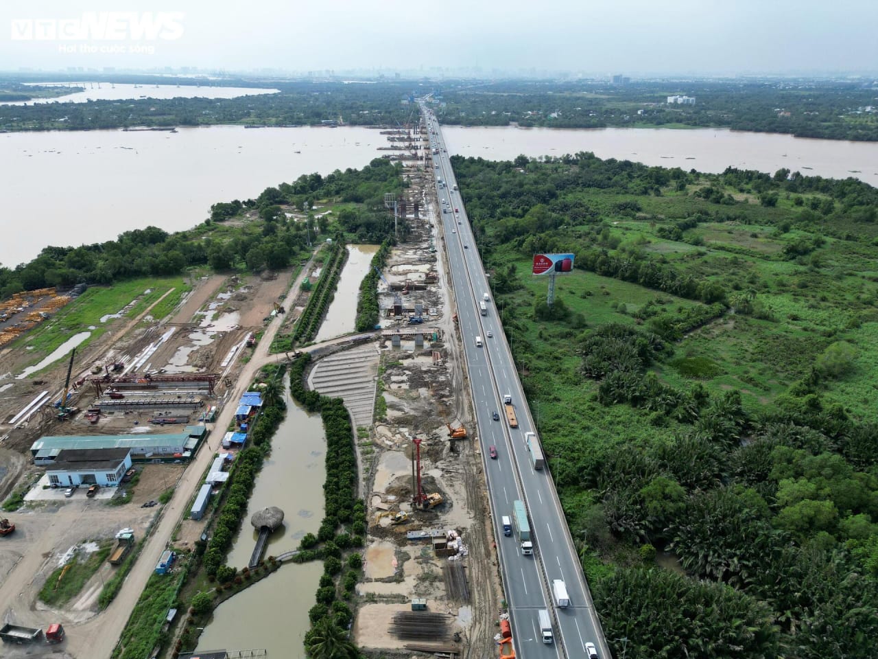 Hạ tầng đường sá công trình đang xây dựng tại Dầu Giây Thống Nhất 2026