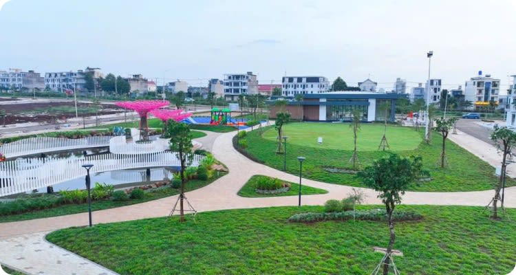 Hạ tầng kỹ thuật khu đô thị The Link City Dầu Giây