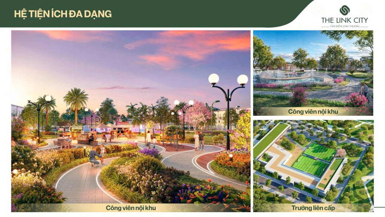 Tiện ích nội khu The Link City Dầu Giây — hạng mục 2