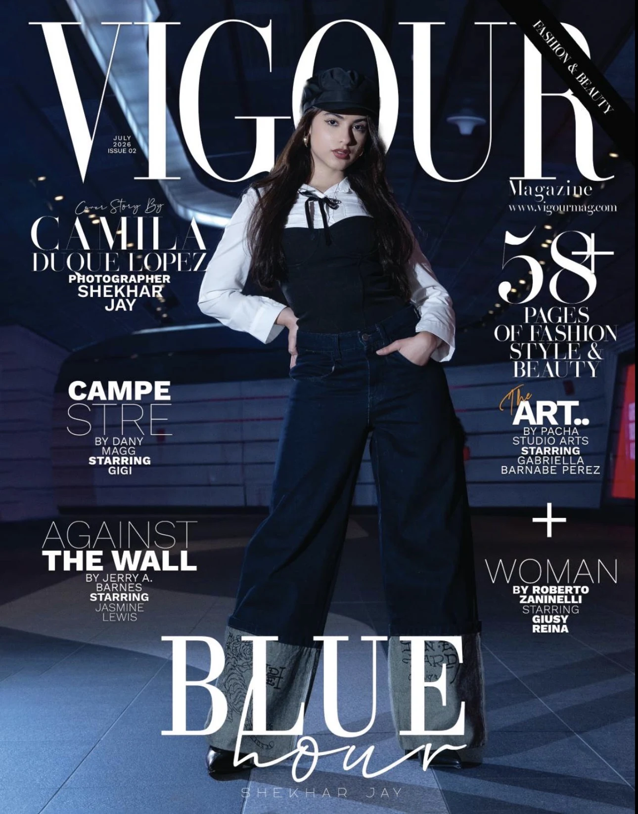 Vigour magazine cover streetstyle editorial by Shekhar Jay Photography