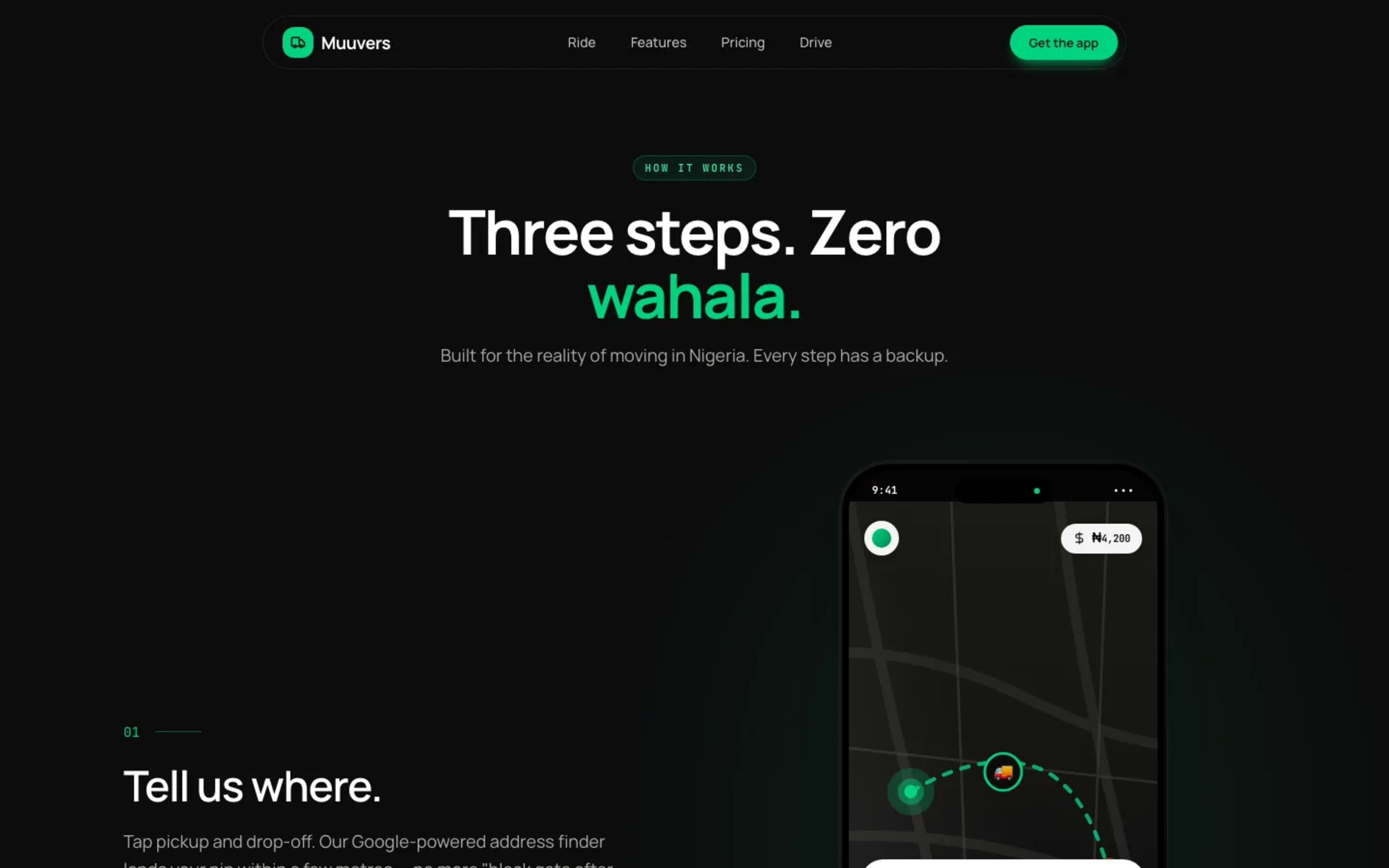 Muuvers — product section