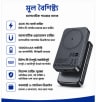 Hoco J160A 20000mAh Fast Charging Power Bank with Dual USB Output & LED Display 4