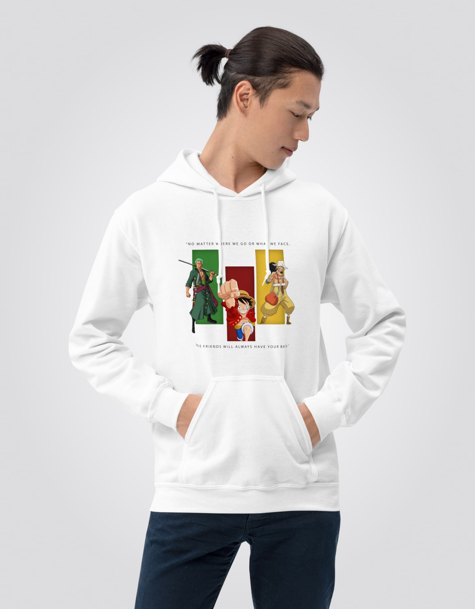 White Hoodie