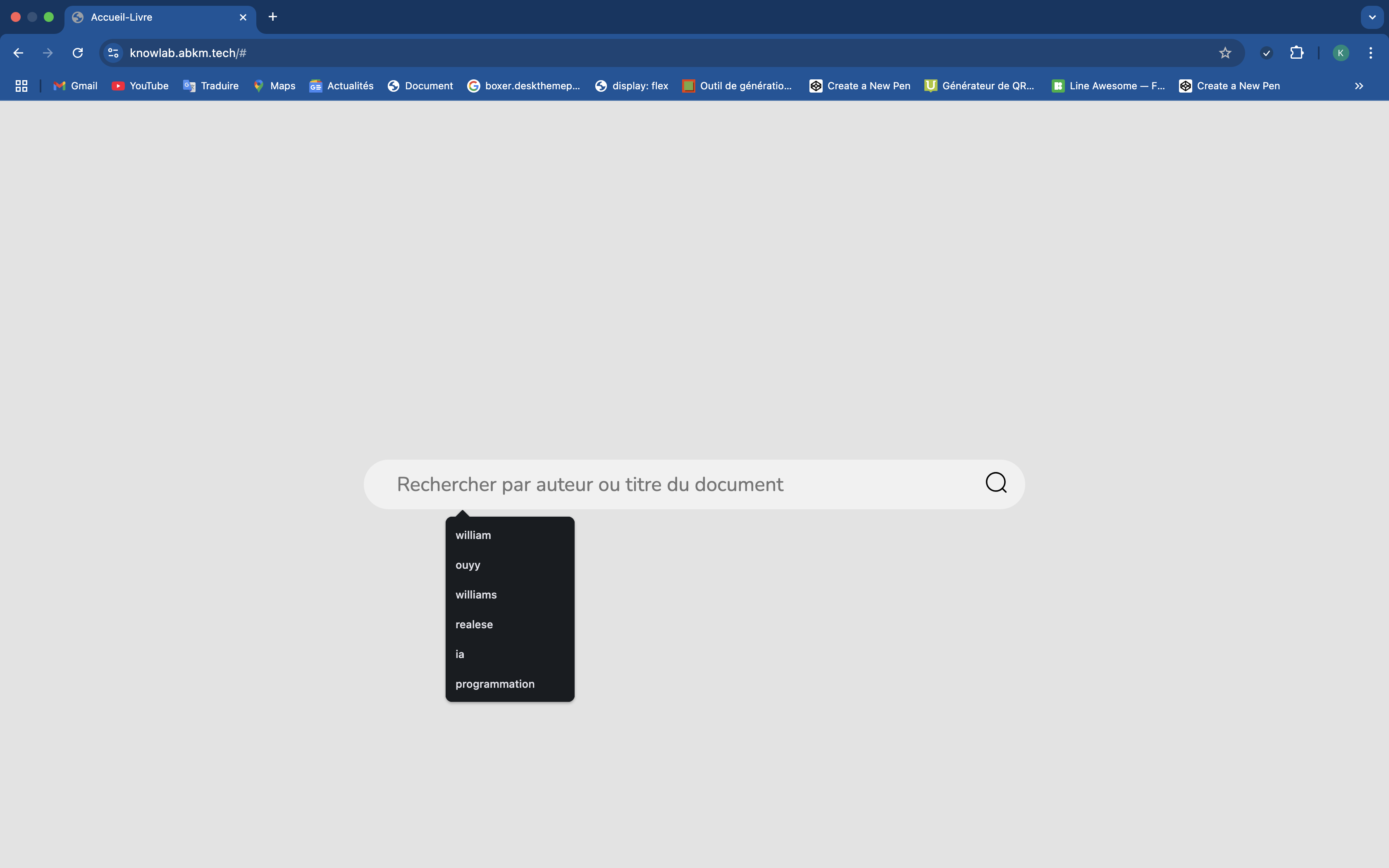 Plateforme de gestion documentaire - knowlab 6