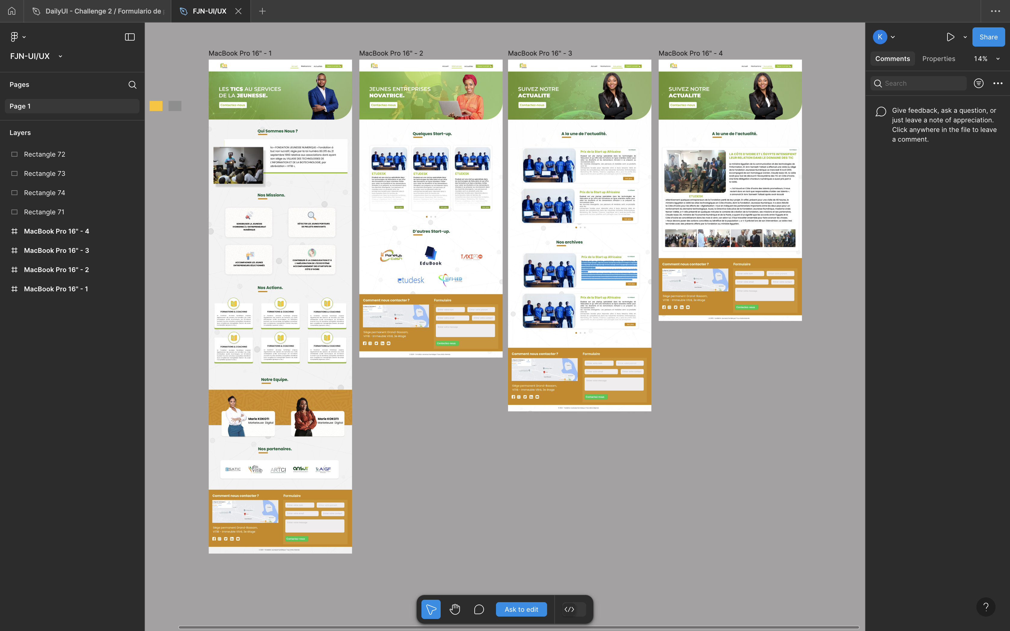 Landing Page Professionnelle 8
