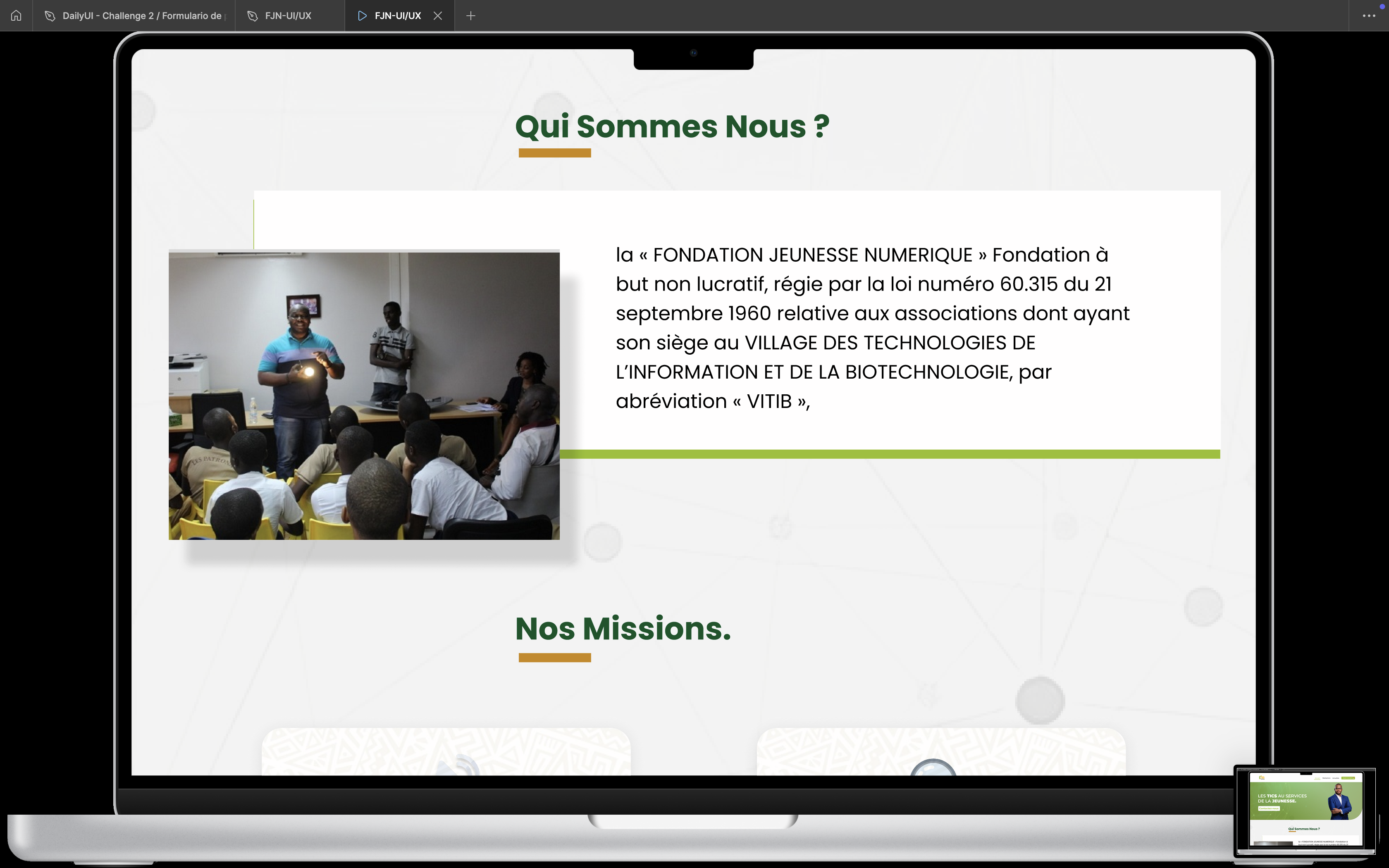Landing Page Professionnelle 3