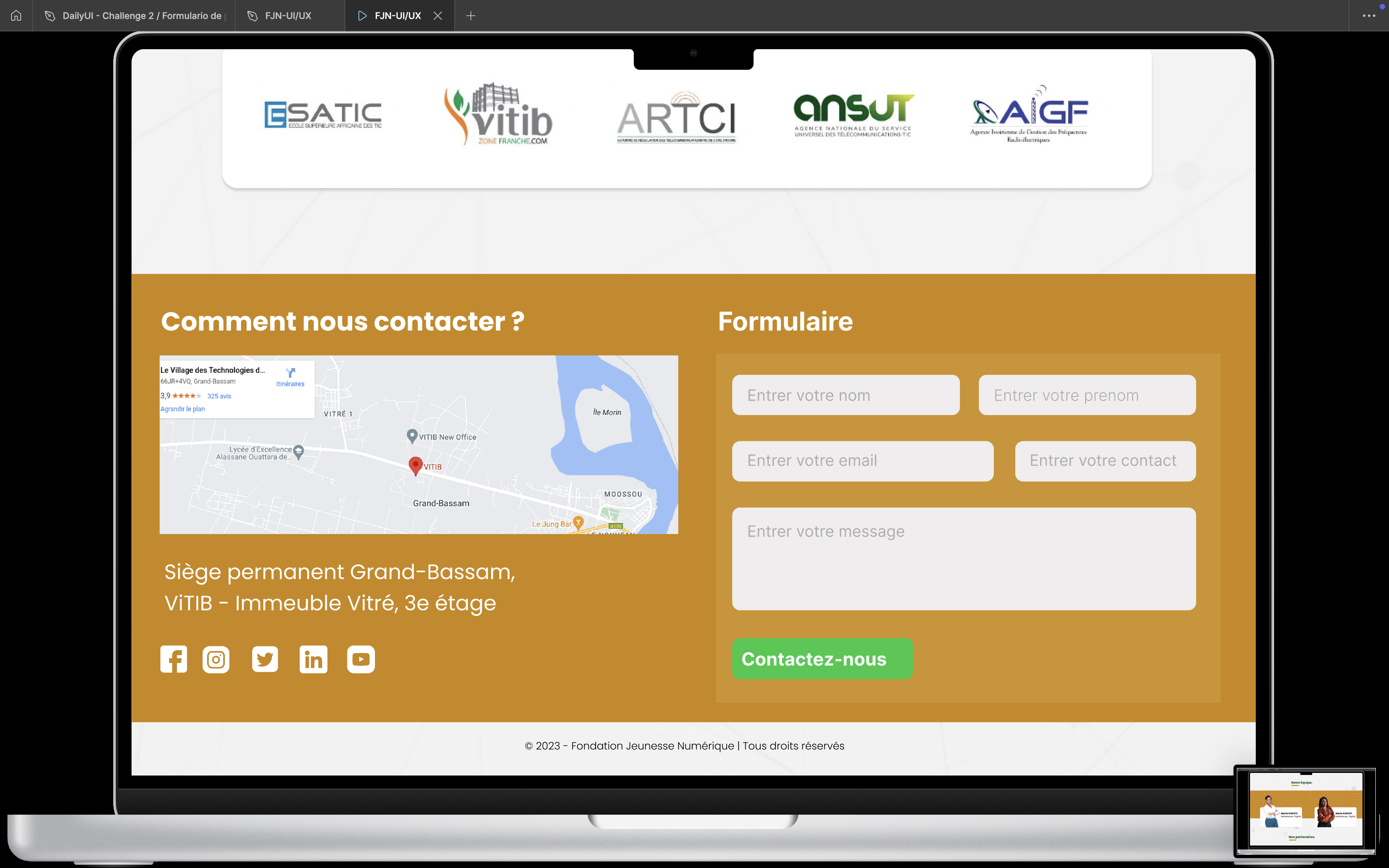 Landing Page Professionnelle 7